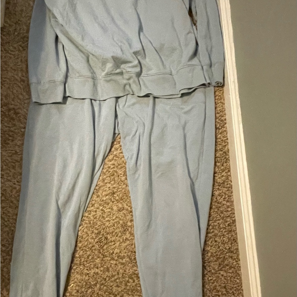 Stars Above Pajama Set - Light Blue Size XL
